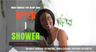 Post-Shower Hair Care: Essential Products for Healthy, Shiny Locks