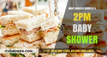 Delightful Baby Shower Menu Ideas for a 2 PM Celebration