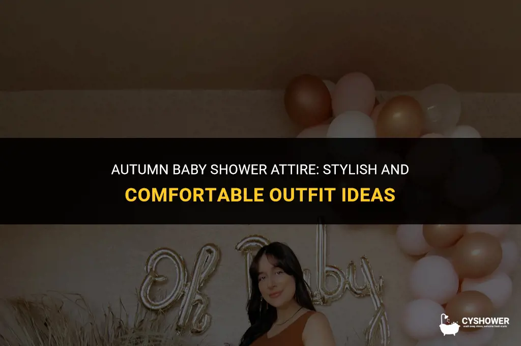 what should i wear to a fall baby shower