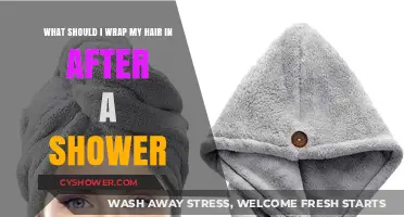 Post-Shower Hair Wrap: Best Materials for Healthy, Shiny Locks