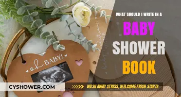 Cherished Moments: What to Write in a Baby Shower Book