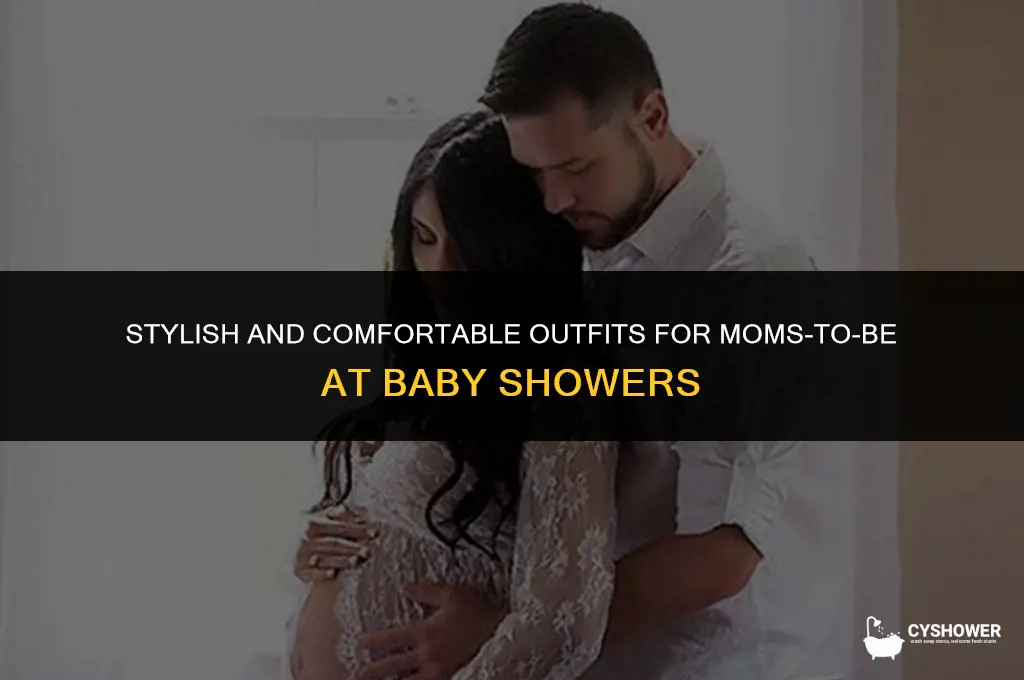 what should mother in law wear to baby shower