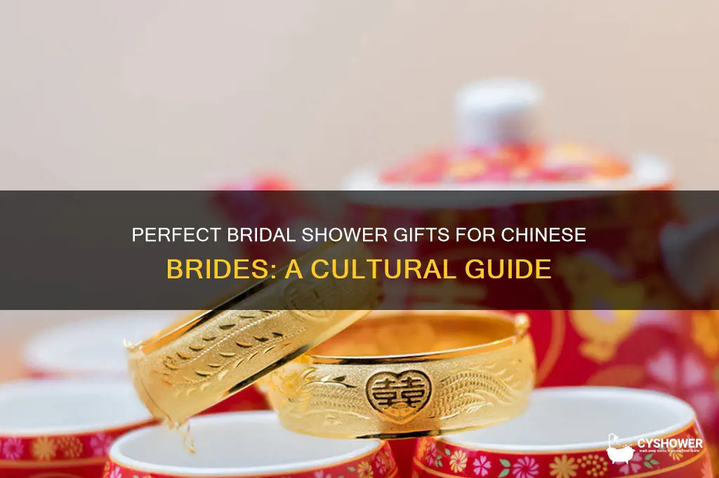 what should you buy for a bridal shower in china