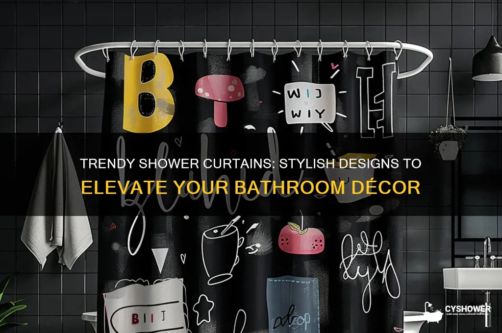 what shower curtains are in style
