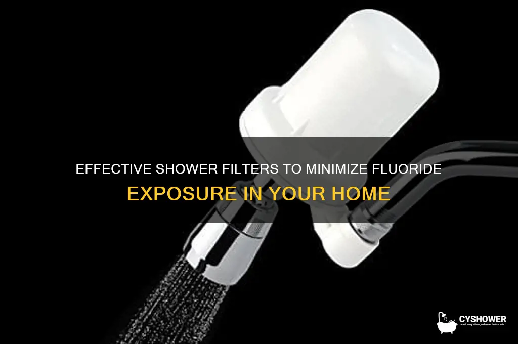 what shower filters can help reduce exposure to fluoride