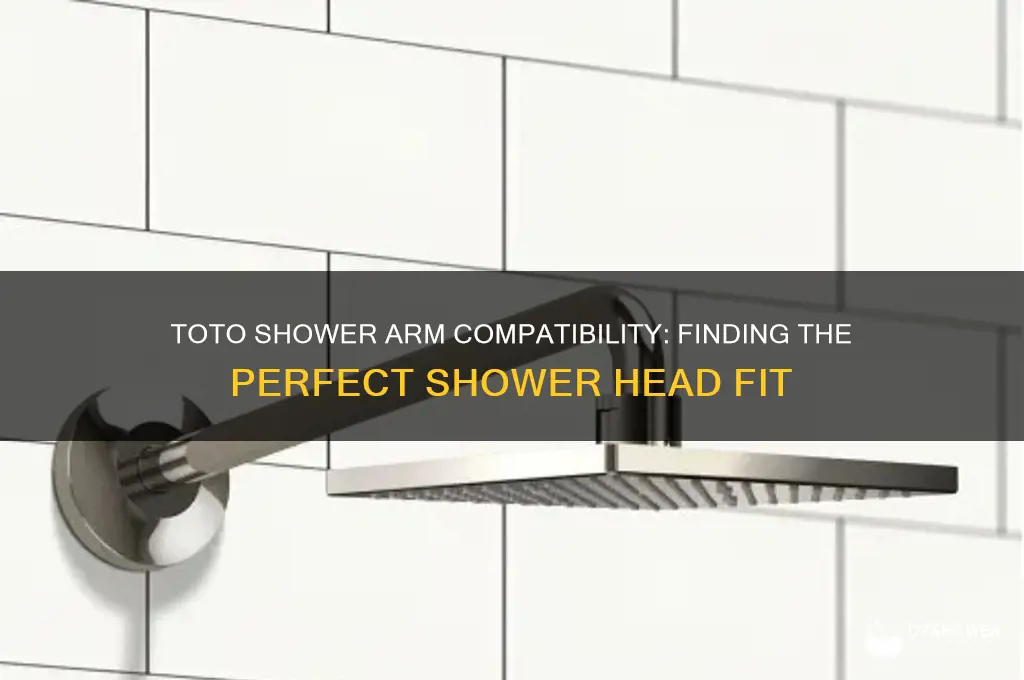 what shower heads fit a toto shower arm