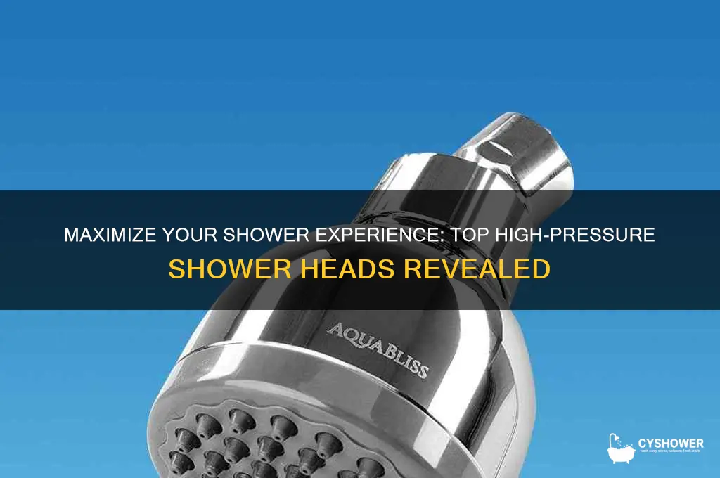 what shower heads give the most power