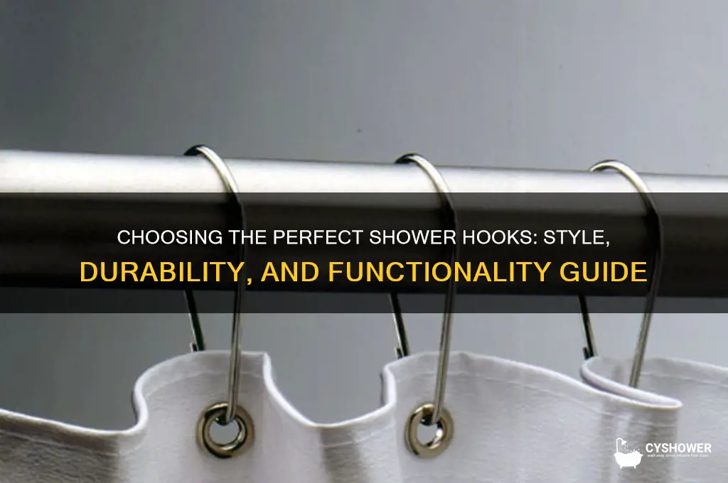 what shower hooks should i get