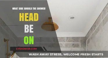 Shower Head Placement: Which Side is Best for Your Bathroom?