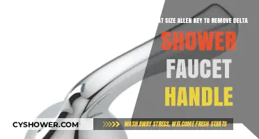 Delta Shower Faucet Handle Removal: Allen Key Size Guide