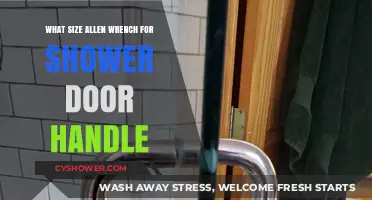 Choosing the Right Allen Wrench Size for Shower Door Handles