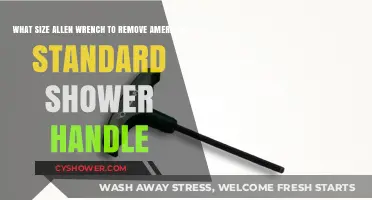 Removing American Standard Shower Handle: The Right Allen Wrench Size