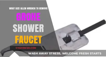Grohe Shower Faucet Removal: Finding the Right Allen Wrench Size