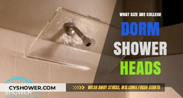 College Dorm Shower Heads: Understanding Standard Sizes and What to Expect