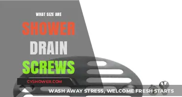 Standard Shower Drain Screw Sizes: A Comprehensive Guide for Homeowners