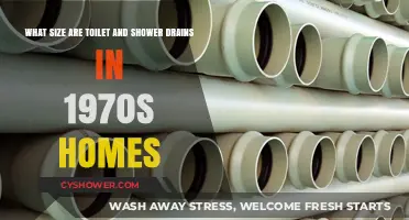 1970s Home Plumbing: Standard Sizes for Toilet and Shower Drains