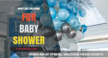 Choosing the Perfect Balloon Size for Your Baby Shower Celebration