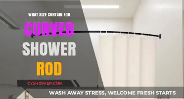 Choosing the Perfect Curtain Size for Your Curved Shower Rod