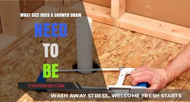 Choosing the Right Shower Drain Size: A Comprehensive Guide