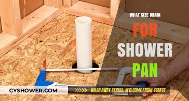 Choosing the Right Drain Size for Your Shower Pan Installation