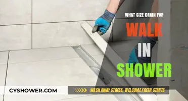 Choosing the Right Drain Size for Your Walk-In Shower