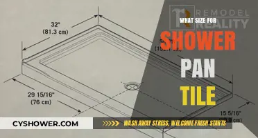 Choosing the Right Shower Pan Tile Size: A Comprehensive Guide