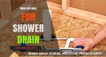 Choosing the Right Shower Drain Hole Size: A Comprehensive Guide