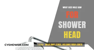 Choosing the Right Hole Saw Size for Shower Head Installation