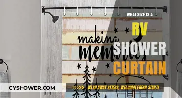RV Shower Curtain Size Guide: Finding the Perfect Fit