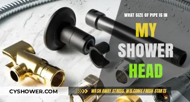 Identifying Your Shower Head Pipe Size: A Simple Guide
