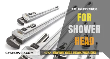 Choosing the Right Pipe Wrench Size for Shower Head Installation