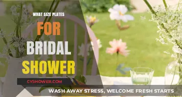 Choosing the Perfect Plate Size for Your Bridal Shower Celebration