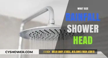 Choosing the Perfect Rainfall Shower Head Size for Your Bathroom