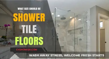Choosing the Perfect Shower Tile Floor Size: A Comprehensive Guide