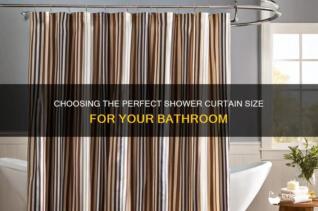 what size shower curtain should i buy