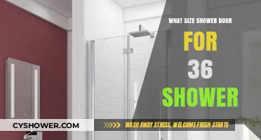 Choosing the Right Shower Door Size for a 36-Inch Shower
