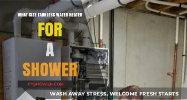Choosing the Right Tankless Water Heater Size for Your Shower