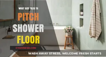 Choosing the Right Tile Size for a Perfectly Pitched Shower Floor