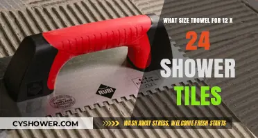 Choosing the Right Trowel Size for 12 x 24 Shower Tile Installation