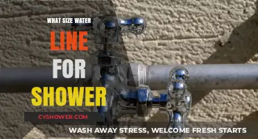 Choosing the Right Water Line Size for Your Shower Setup