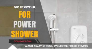 Choosing the Right Water Tank Size for Your Power Shower