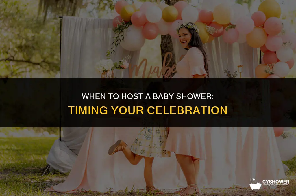what stage do you have a baby shower