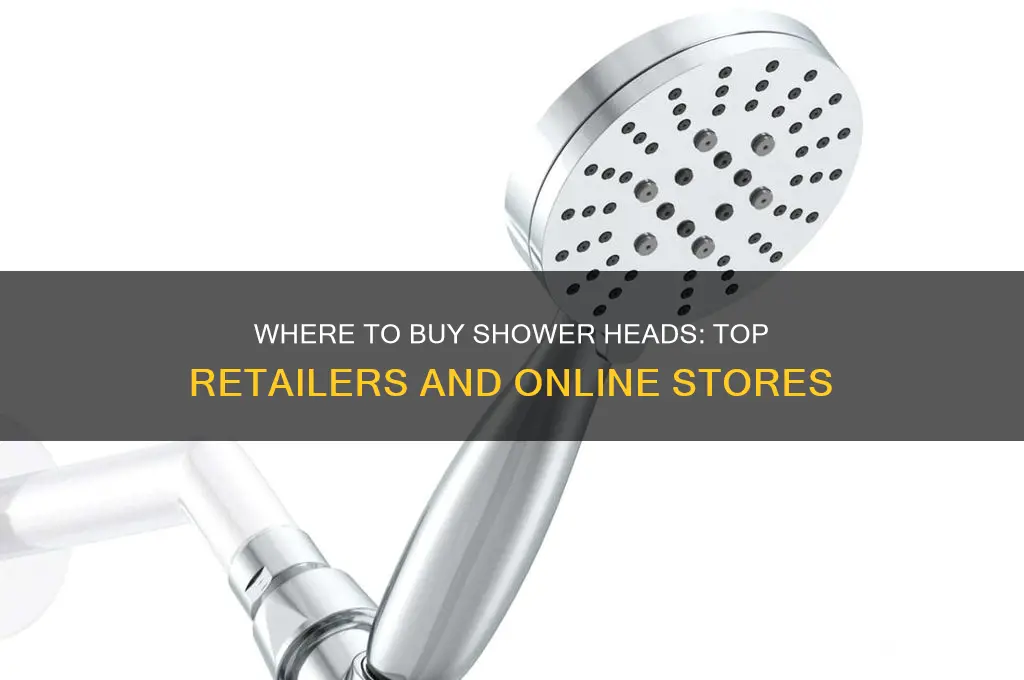 what stores sell shower heads
