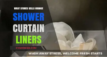 Where to Buy Orange Shower Curtain Liners: Top Retailers Guide