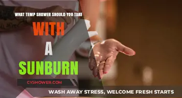 Soothing Sunburn Relief: Ideal Shower Temperature for Healing Skin