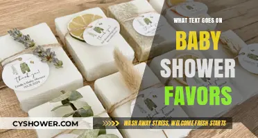 Sweet Sentiments: Personalizing Baby Shower Favors with Thoughtful Text