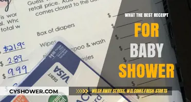 Top Baby Shower Receipt Ideas: A Comprehensive Guide