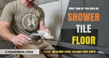 Choosing the Right Thin-Set for Your Shower Tile Floor Installation