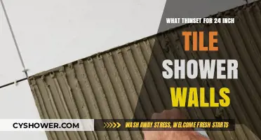 Best Thinset for 24-Inch Tile Shower Walls: Expert Tips & Recommendations