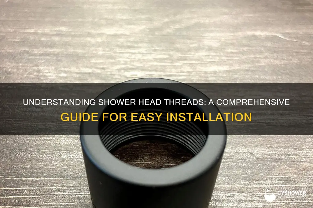 what thread is a shower head